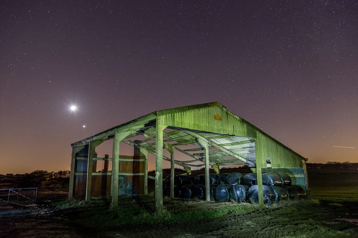 Syzygy Over Barn